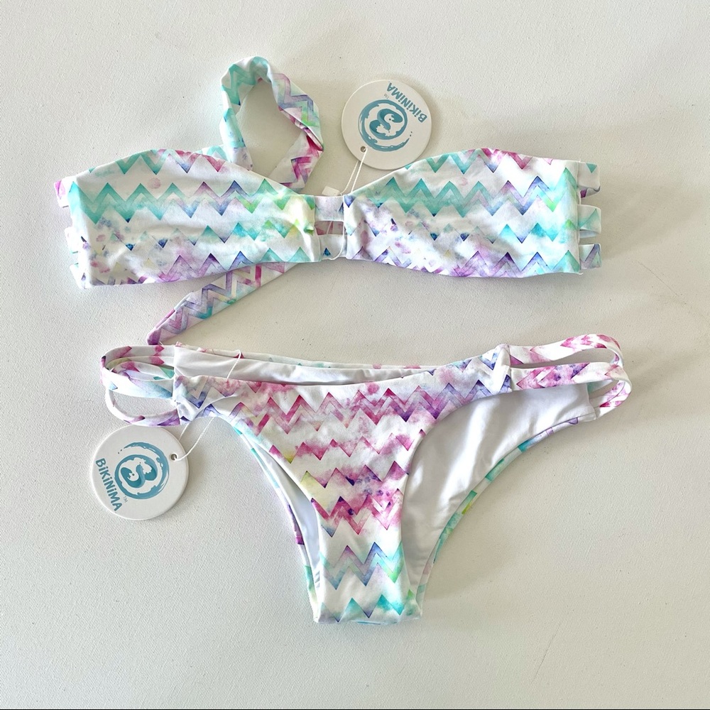 Bikinima Swimsuit Bikini top and bottom Size S
